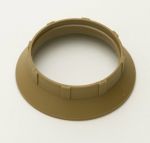 Gold Shade Ring for ES E27 Light Bulb Lamp holders with Threaded sleeve 40mm